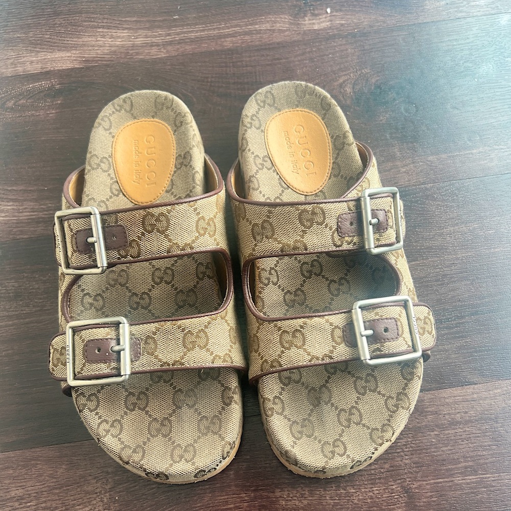 Gucci Birkenstock style sandal